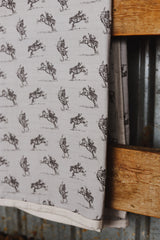 {Born to Buck} Cotton Muslin Blanket