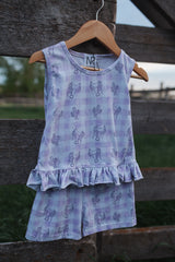 The {Saddle & Saguaro} 2-Piece Set
