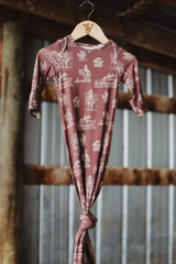 {Women of the West} Infant Sleepwear & Newborn Gown